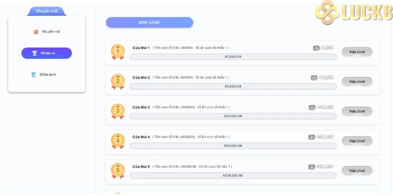 Loạt ưu điểm xây dựng nên tên tuổi Luck8