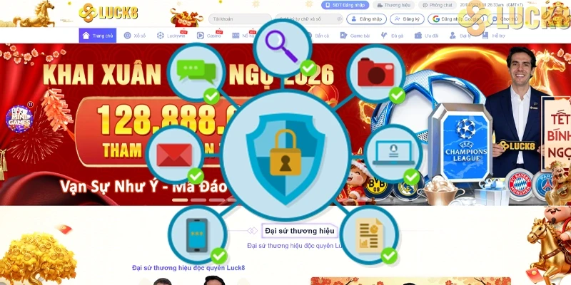 03 tầng hệ thống bảo mật hiện đại tại Luck8 03 tầng hệ thống bảo mật hiện đại tại Luck8
