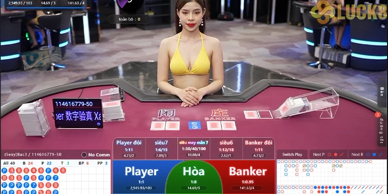 3 ưu điểm nổi bật của sân chơi Casino WM tại Luck8