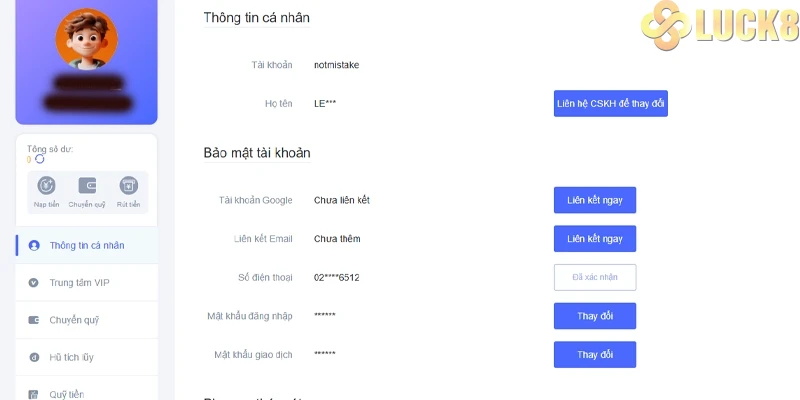 Bộ quy tắc bảo vệ tài khoản Luck8 khi đăng nhập Bộ quy tắc bảo vệ tài khoản Luck8 khi đăng nhập