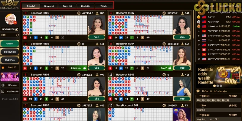 Siêu phẩm Casino đang gây bão tại Luck8