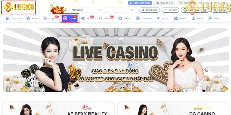 Sơ lược về “chuyên mục” Casino Luck8