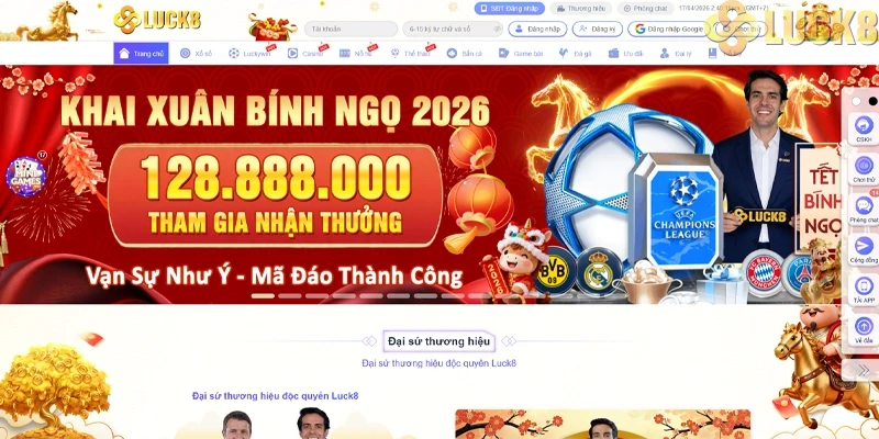 Tổng quan về thương hiệu Luck8 Tổng quan về thương hiệu Luck8